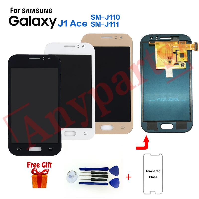 Pаспродажа Для samsung Galaxy J1 Ace SM J110F дисплей ЖК экран Замена для samsung SM J110G J110H J110L J110M J111F J111M ЖК дисплей