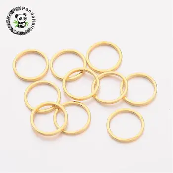 

2000pcs Brass Linking Rings, Golden, 10x1mm for DIY Jewelry Making Accessories