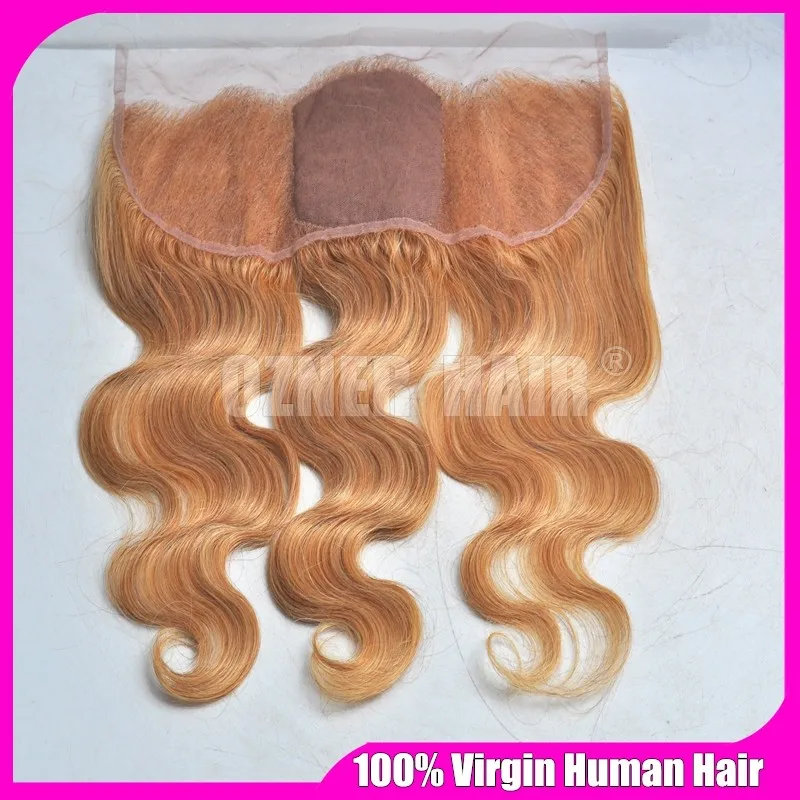 Malaysian Human Virgin Hair Silk Top Full Lace Frontal #27
