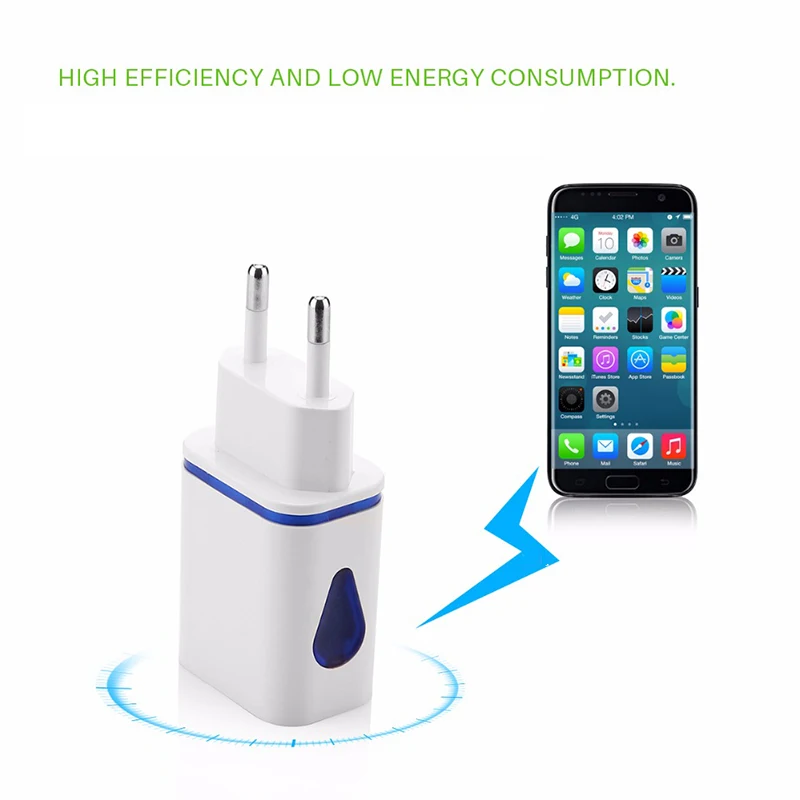 EU Charger Dual USB Wall Adapter For Xiaomi Mi 9 8 Lite A2 A1 F1 5 5S Plus Redmi Note 7 Pro 6 5 4 4X 4A 5A 6A Chargers Cargador (3)