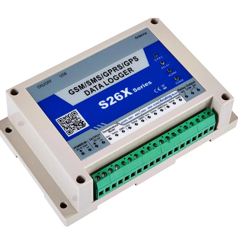 GSM RTU аналоговый регистратор данных запись в режиме реального времени реле