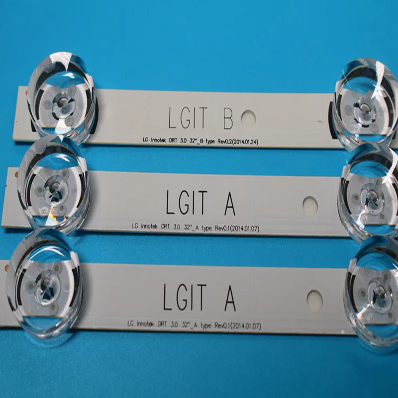 

LED backlight strip 6 lamp for LG 32"TV 32MB25VQ 6916l-1974A 6916l-1981A lv320DUE 32LF580V 32LB5610 innotek drt 3.0 32 32LB582V
