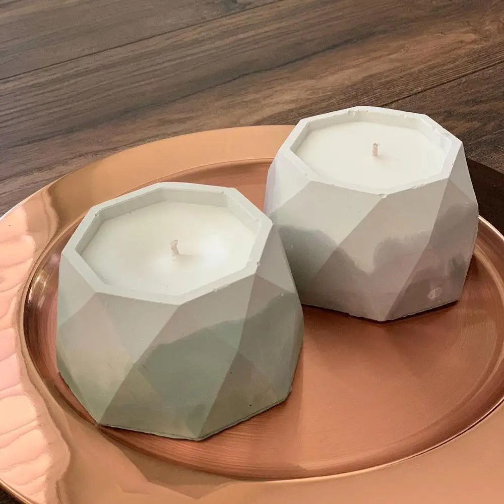 

Concrete Canldestick Molds,molds for plaster ,Wax Candle holder mols ,concrete rubber Pot mold,Storage box mold