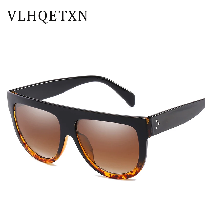 

Kim Kardashian Sunglasses Lady Flat Top Eyewear Frame Lunette Femme Women Luxury Brand Sun glasses Women 2017 Sun Glasses Female
