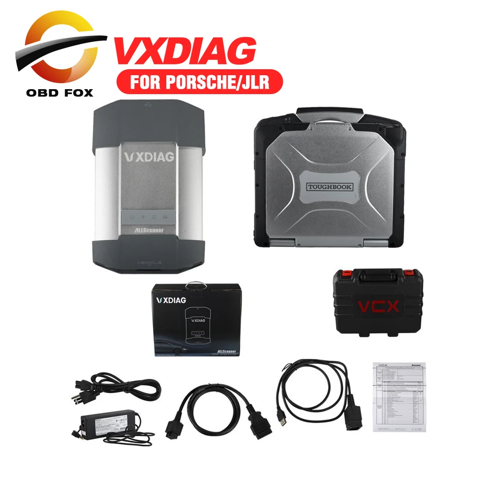 Мультидиагностический инструмент VXDIAG для Porsche Tester 2 V15.6/LAND ROVER JLR V139 с CF30|diagnostic