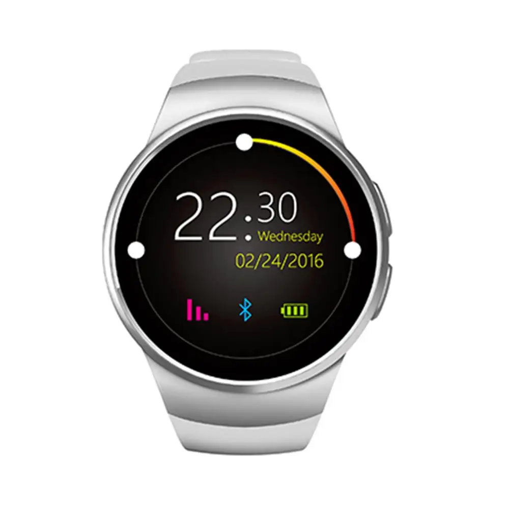 Смарт-часы с Bluetooth 4 для мужчин и женщин, спортивные Смарт-часы с сердечным ритмом, SIM, ips экран, умные часы, фитнес-трекер, Смарт-часы KW18