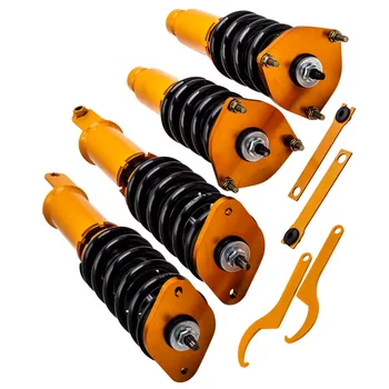 

Tuning Coilover Kits for Infiniti M35X .5L 3498CC V6 GAS DOHC Naturally Aspirated Strut Height Adjustable Shock Absorbers