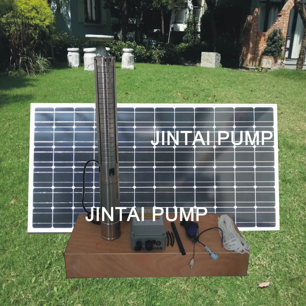 2 years warranty  solar borehole well pump, submersible pump, solar bore pumps,  Model No.:JCS4-4.0-103