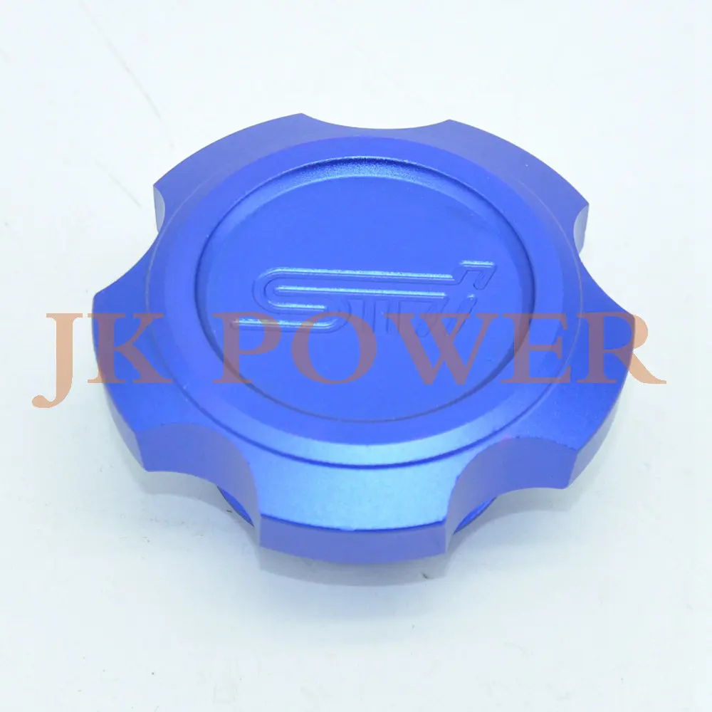 JK STI алюминиевая крышка для моторного масла, крышка масляного бака, Крышка Масляного наполнителя, Нео хром для SB XV - Цвет: Синий
