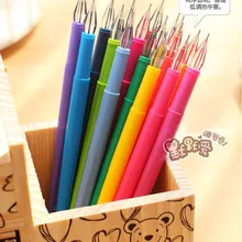 [4Y4A] 12 шт./компл. гелевая ручка с бриллиантами милый Kawaii Мультфильм Zakka цвет ручка для детей школьные принадлежности