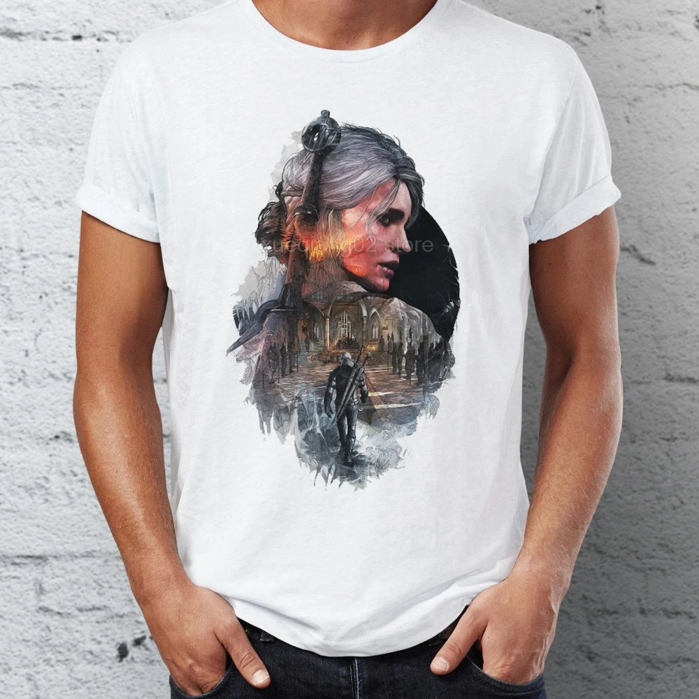 Футболка uomo Dotato Ciri Da The Witcher