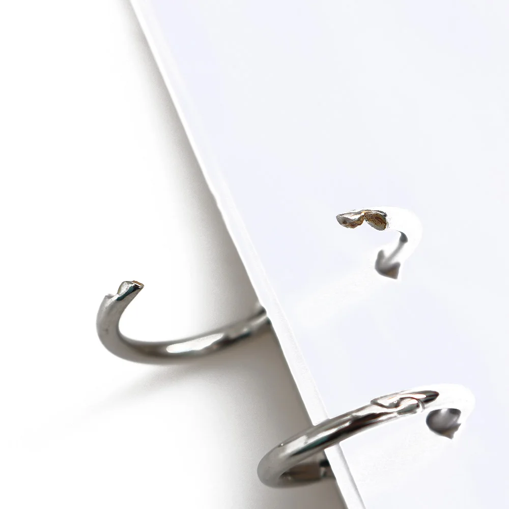 1X Металлический Переплет для книг откидные кольца альбома зажимы скрапбукинга