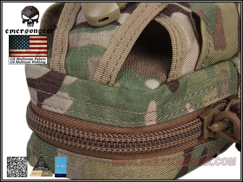 Emerson Шестерни multi-цели талии сумка M1 Молл Военная Airsoft Combat Шестерни EM8341Multicam черный