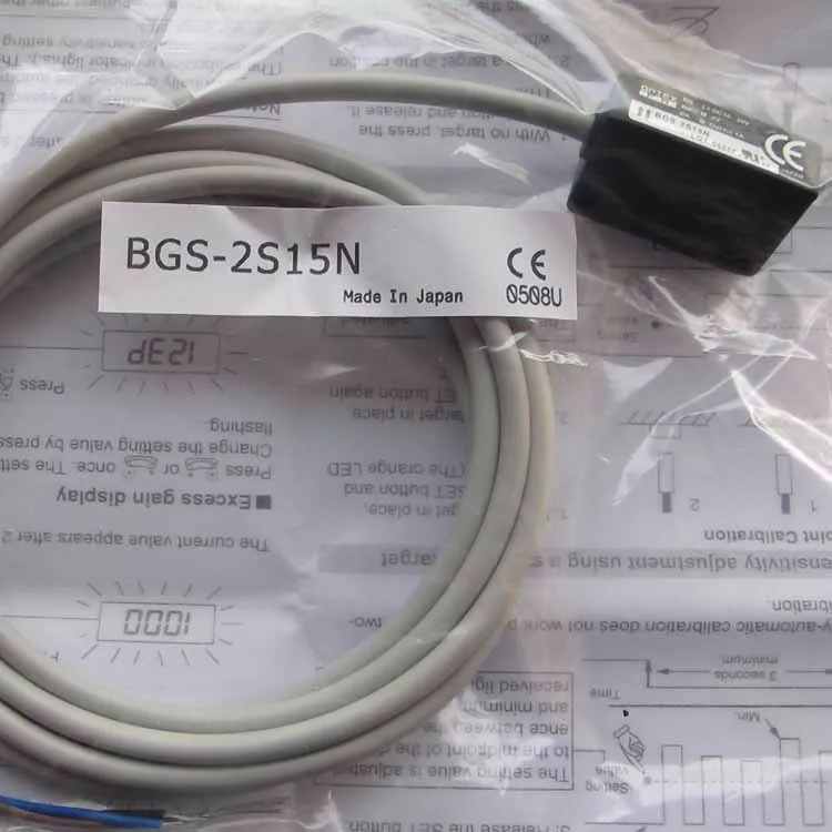 BGS-2S15N фотоэлектрический датчик гарантия на один год