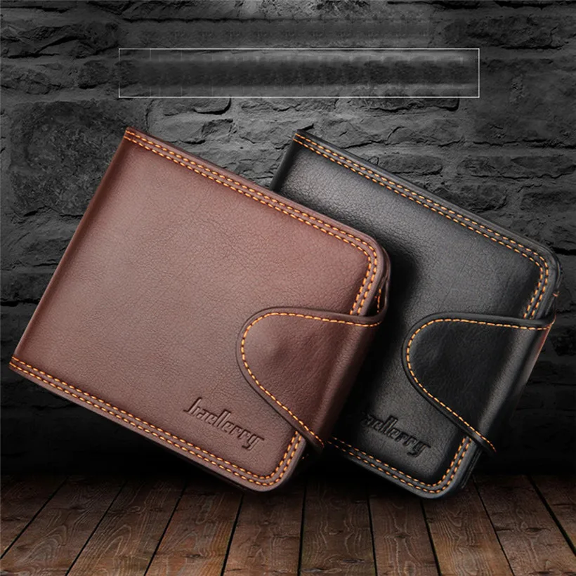 HTNBO брендовые Модные мужские ID карты монета держатель Billfold молния кошелек сумочка клатч искусственная кожа маленький мини ультра-тонкий кошелек