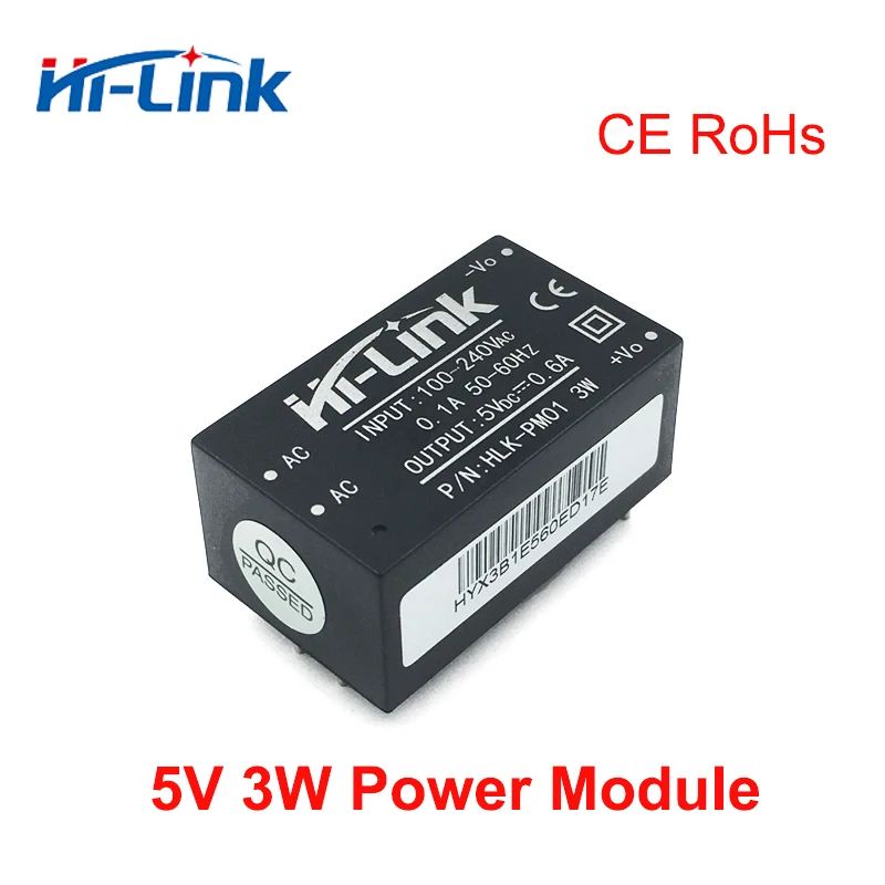 HLK-PM01 AC-DC 220V to 5V 3W Buck Step Down Power Supply Module Convert