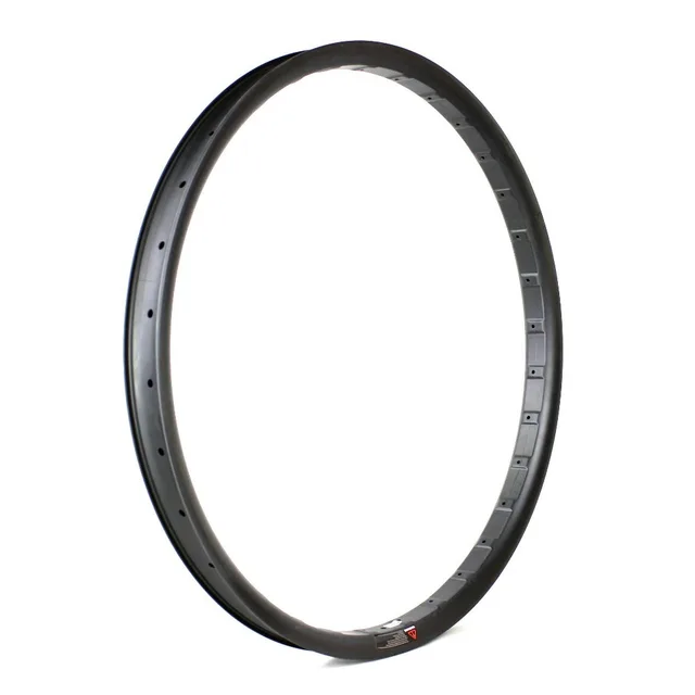 Best price at $171 Cheap Hookless 27.5er Fat Rim Full Carbon Fiber 50mm Width 25mm Deep mountain bike rim