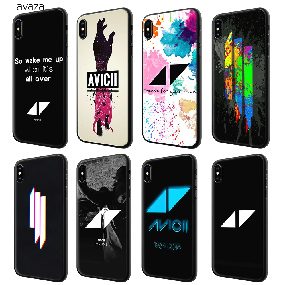 

Lavaza Avicii Soft Silicone Case Cover for Apple iPhone 6 6S 7 8 Plus 5 5S SE X XS MAX XR TPU Cases