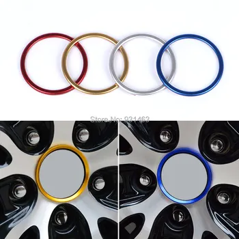 

4 pcs/lot Wheel center ring decoration For Jetta Mk6 Volkswagen VW Golf 4 5 6 Polo Passat B5 B6 B7 Tiguan Cross Fox Plus CC