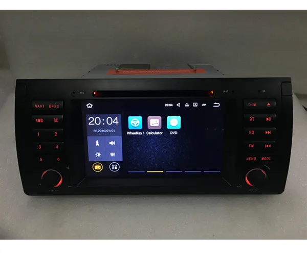 Discount Wholesale! car radio dvd gps android 7.1.2  For BMW E39 E53 M5(1996-2007) with WIFI Bluetooth Phonelink BT 1080P Ipod Map 4G 8