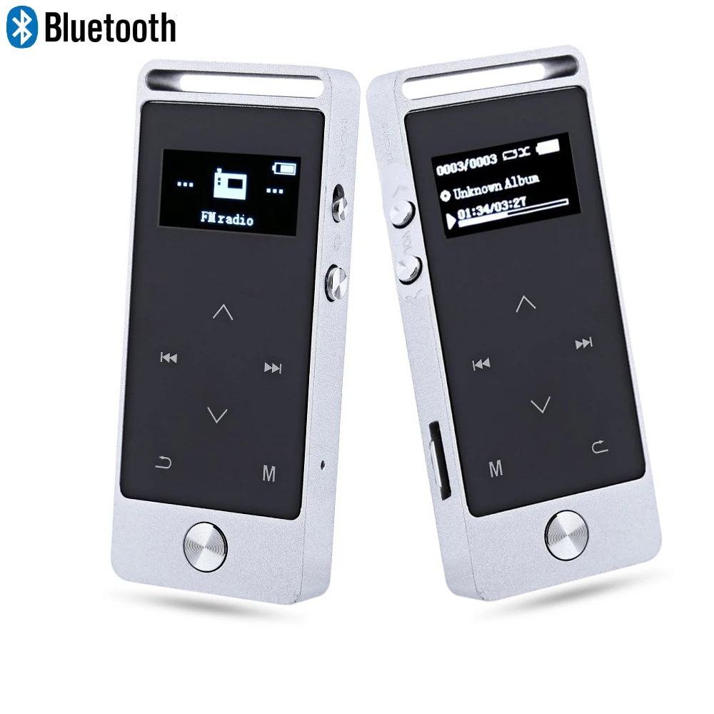 

2018 New Upgrade Mini Original BENJIE S5 Bluetooth MP3 Player Metal Touch Keys HiFi Lossless Music Player With FM,E-book,TF Card