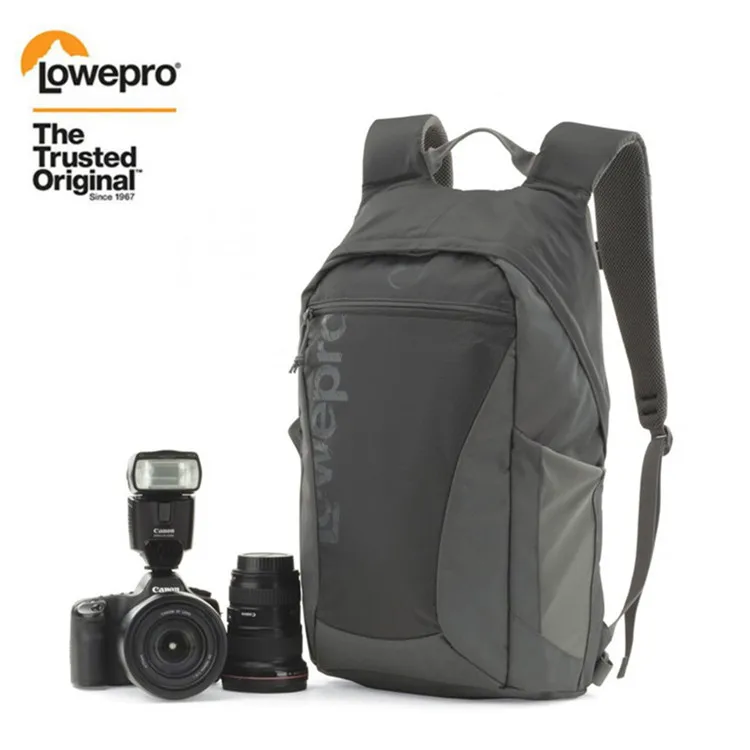 

Fast shipping NEW Lowepro Photo Hatchback 22L AW shoulders camera bag Anti-theft package knapsack Weather Cover