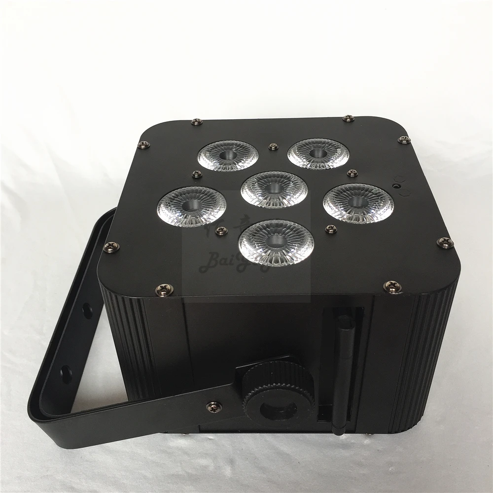 6pcs Battery Flat PAR 04