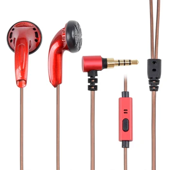 

2019 New NICEHCK DIY MX500 Red Earbud In Ear Earphone Flat Head Plug Earplugs Headset Earbud HIFI Earphone Earbud Free Shipping