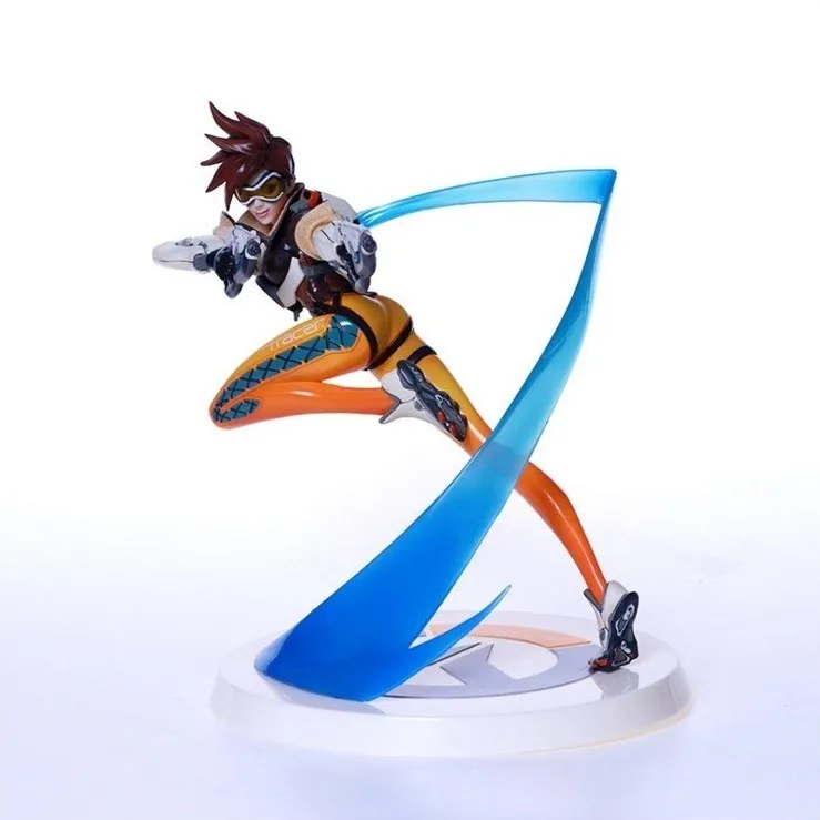 Новинка, игровая фигурка Tracer Widowmaker D. va Mei Genji Hanzo Pharah Symmetra mcchini Winston Soldier 76, часы