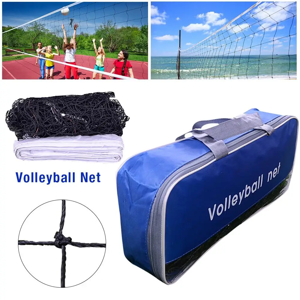 Volleyball Net For Practice Training Volleyball Replacement Net For Indoor Outdoor Sports Beach Volleyball Accessories