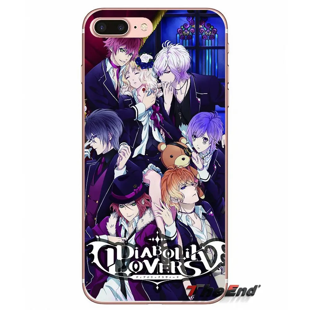 Для Samsung Galaxy S3 S4 S5 MINI S6 S7 edge S8 Plus Note 2 3 4 5 Grand Core Prime Diabolik Lovers Japan чехол для телефона
