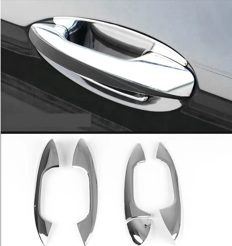 

Exterior Door Handle Decorative Cover Trim For Mercedes Benz E class W213 Doorknob Bowl Decal ABS Strip Sequins