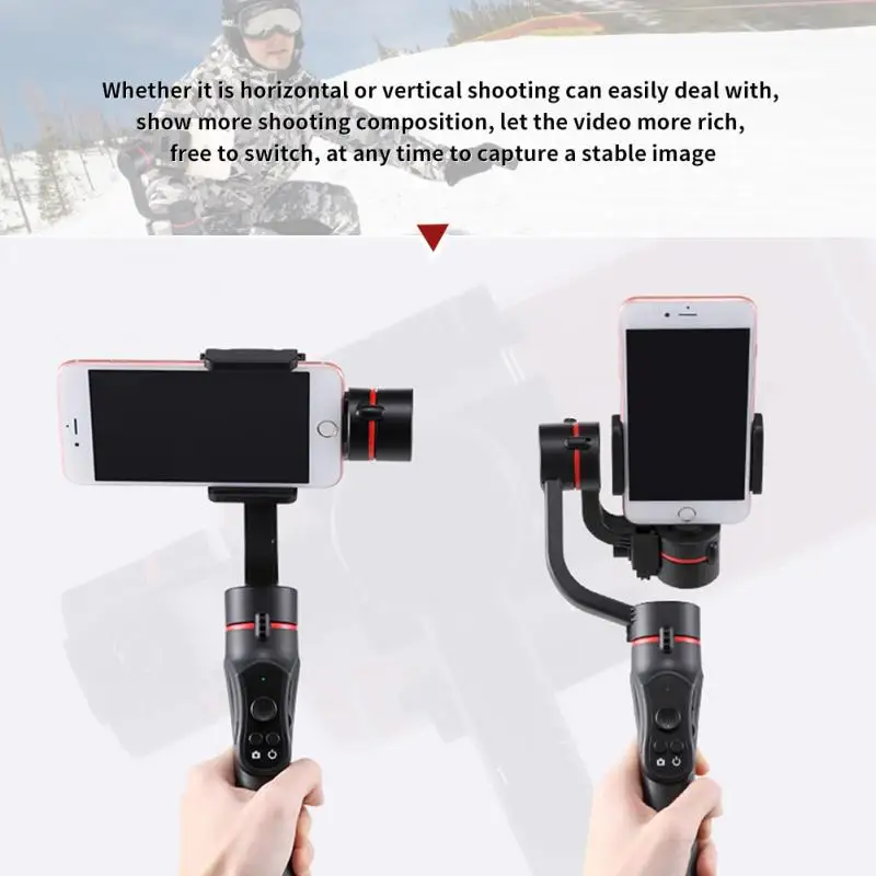 

Handhold Gimbal Bluetooth Stabilizing Gimbal Motorized Rechargeable 3-axis Handhold Gimbal For iPhone For Samsung Smart Phone #2