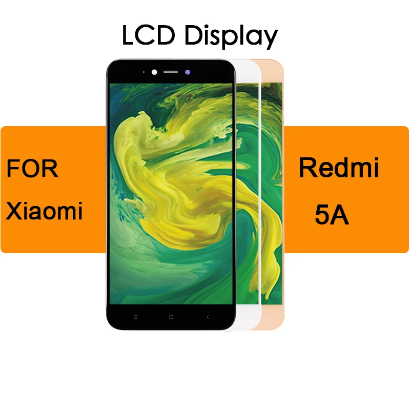 

1280*720 For Xiaomi Redmi 5A LCD Display Touch Screen Assembly Replacement with frame 5.0inch