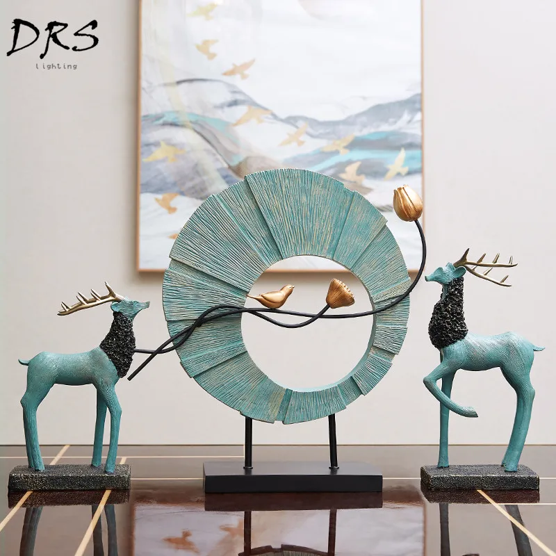 

Modern New Chinese Zen Home Decor Creative Moving Living Room Genuine Decor Home Decoration Accessories Modern Home Accessories