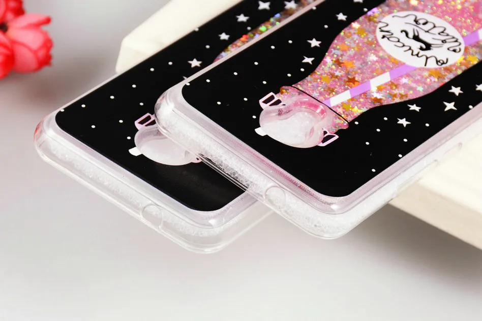 ICOQUE M5S Cases For Meizu M5S Case Luxury Quicksand Glitter Liquid Silicone m5s Case For Meizu M5S Case 5.2 Cover (4)