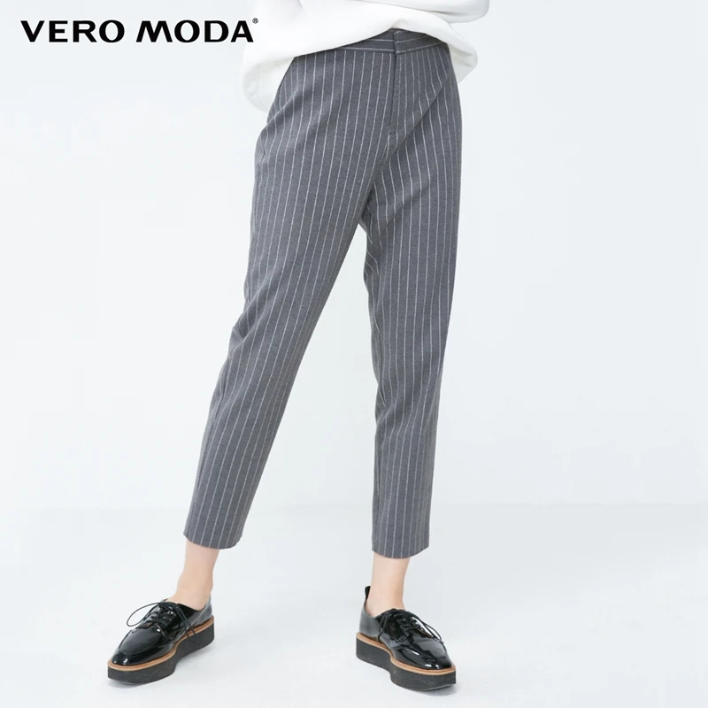 Vero Moda 2019 new vertical stripe color simple style