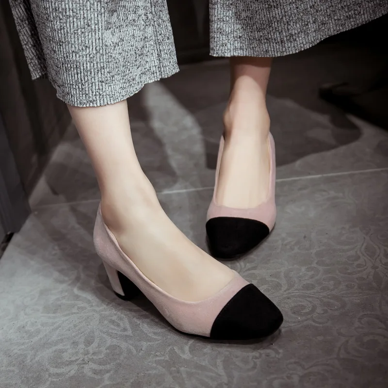 ZawsThia/; фирменные туфли-лодочки с круглым носком в стиле пэчворк; женская обувь; модные туфли на высоком каблуке-шпильке; деловая женская обувь
