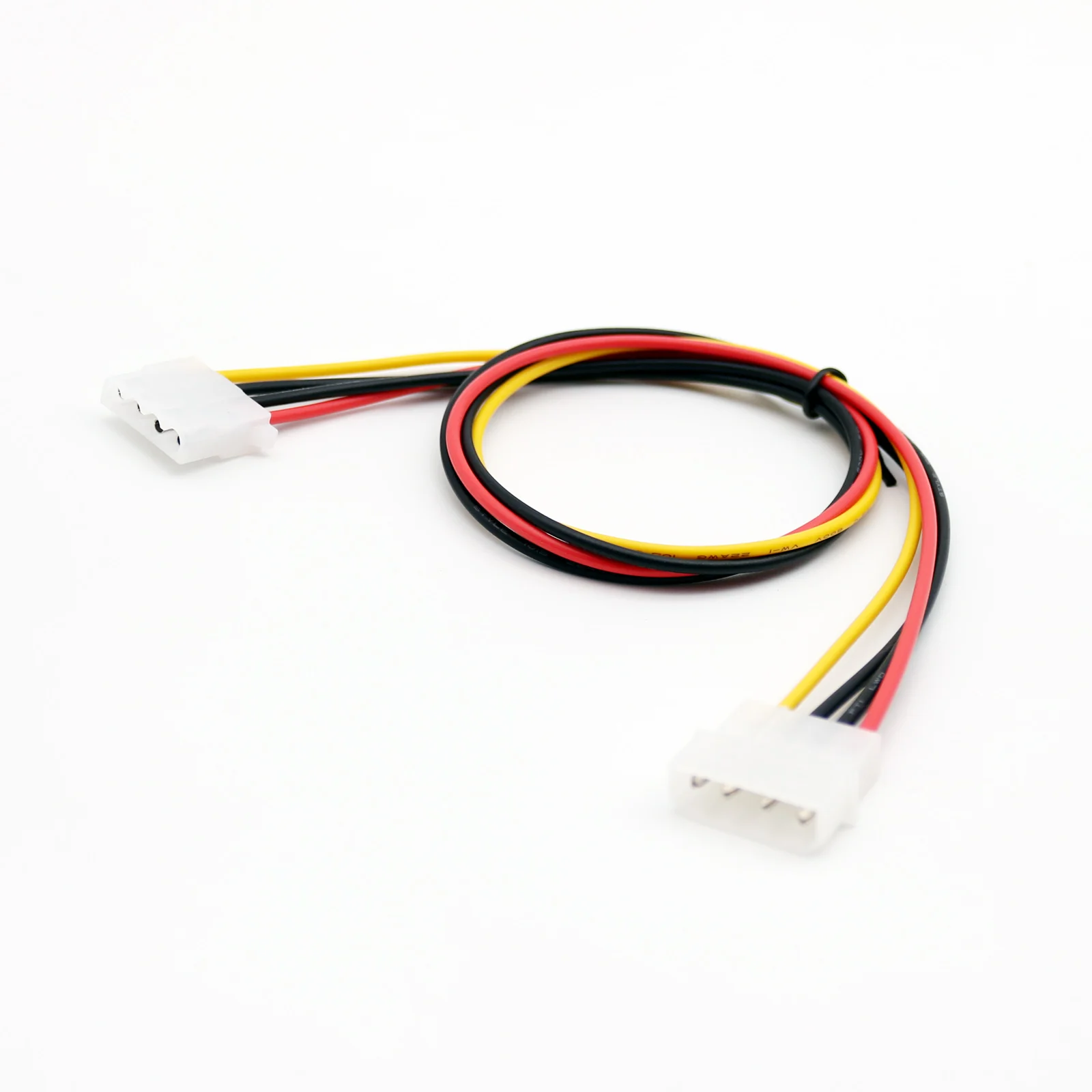 

20pcs 50cm/1.5ft IDE 4 PIN Molex Power Male to IDE 4 PIN Molex Female Jack Extension Adapter Connector Cable