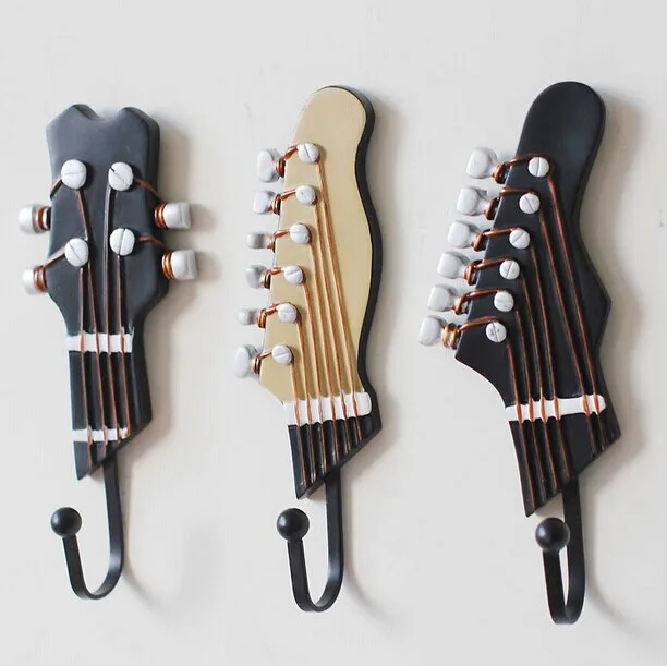 guitar coat hooks
