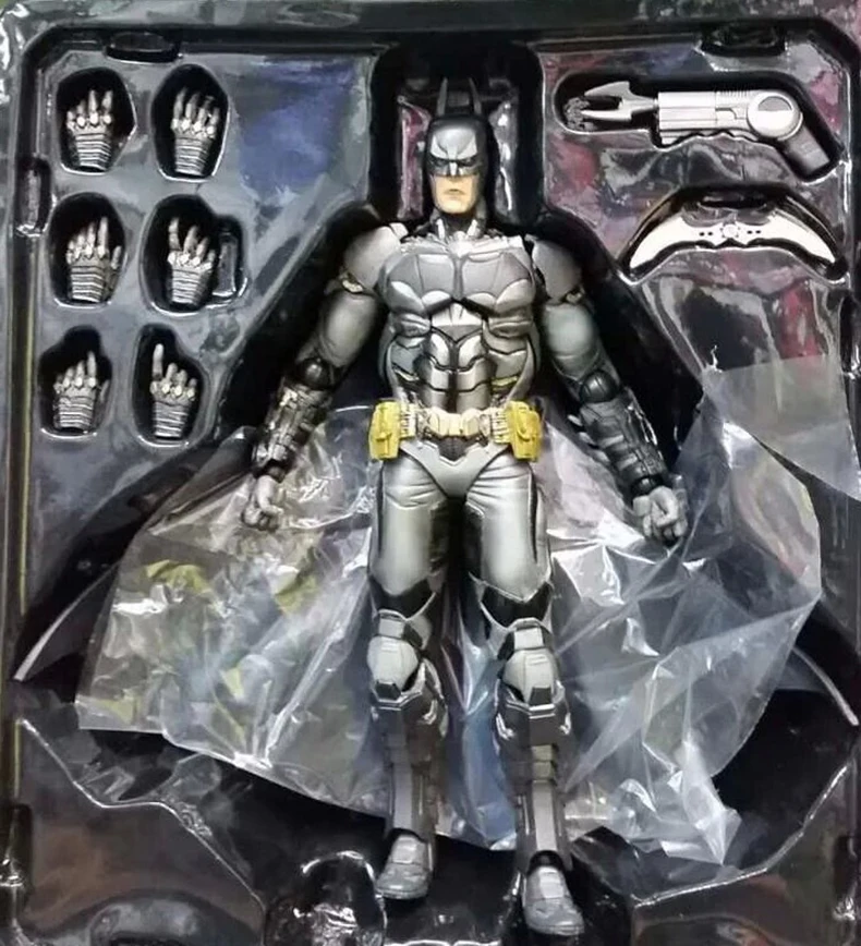 Фильм DC комиксы супергерой Batman: Arkham City экшн-фигурка PlayArts Kai фигурка детская игрушка, Коллекционная модель Играть искусств juguetes