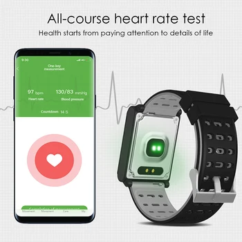 

Smart watch heart rate Waterproof IP67 Smart Bracelet Women men Pedometer smart bracelet Sports sleep tracker Smartwatch pk Q9