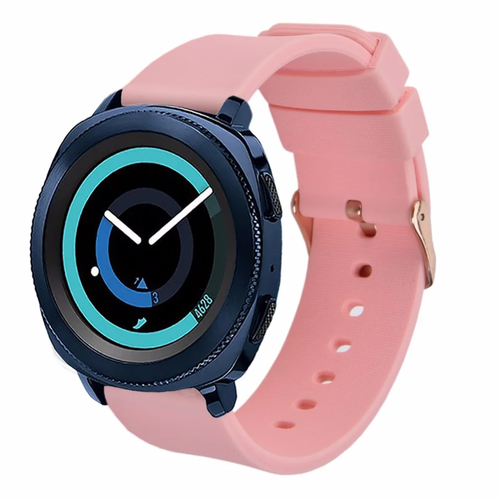 Bemorcabo Gear S2 Classic/Gear Sport Band 20 мм силиконовый ремешок для часов Samsung Classic SM R732/R735/Gear R600|20mm