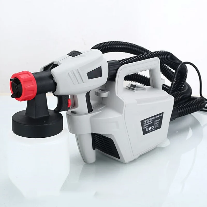 

Electric Paint Sprayers Adjustable Valve Knob 700ml Detachable Container for Car Home Painting LO88