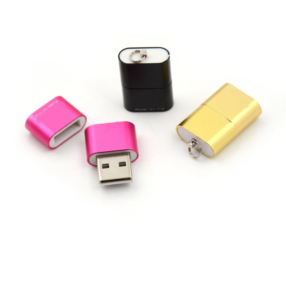 Мини-размер высокая скорость USB 2,0 Micro SD TF T-Flash карта памяти адаптер для планшета/телефонов 480 Мбит/с USB 2,0 OTG адаптер