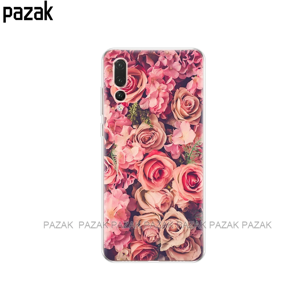 34372 Силиконовый чехол для телефона huawei P20 LITE, чехол s, чехлы для huawei p20 pro, задняя крышка для телефона huawei P 20, светящийся чехол etui, прозрачный - Цвет: 34372
