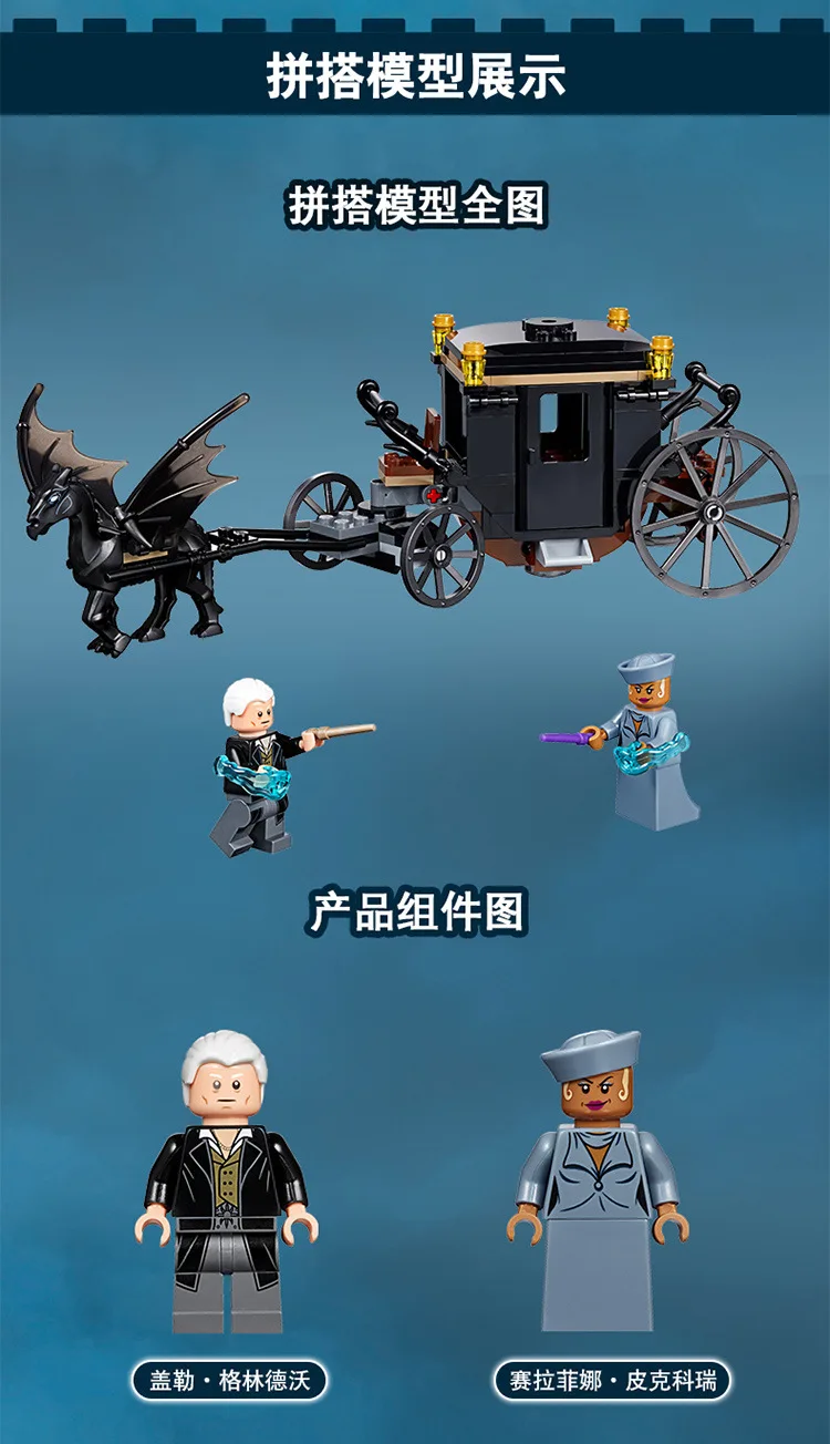 LEGO Fantastic Beast's Grindelwald's Escape 75951 (10)