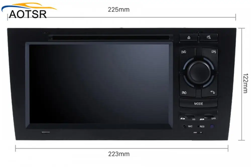 

2 Din Android 8.0 Car DVD player For AUDI A6 1997-2004 GPS Navigation Multimedia autostereo WIFI Audio Stereo Radio Headunit