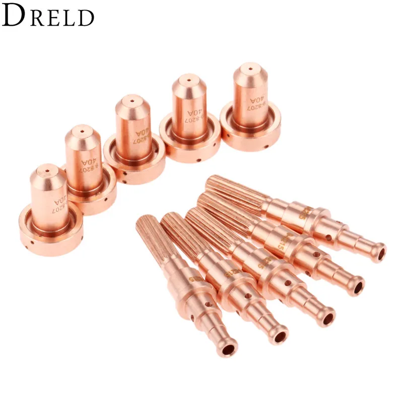 Фонарь для плазменной резки DRELD 10 шт. насадок 9 8215 + 8207 T/D SL 60/100 фонарь