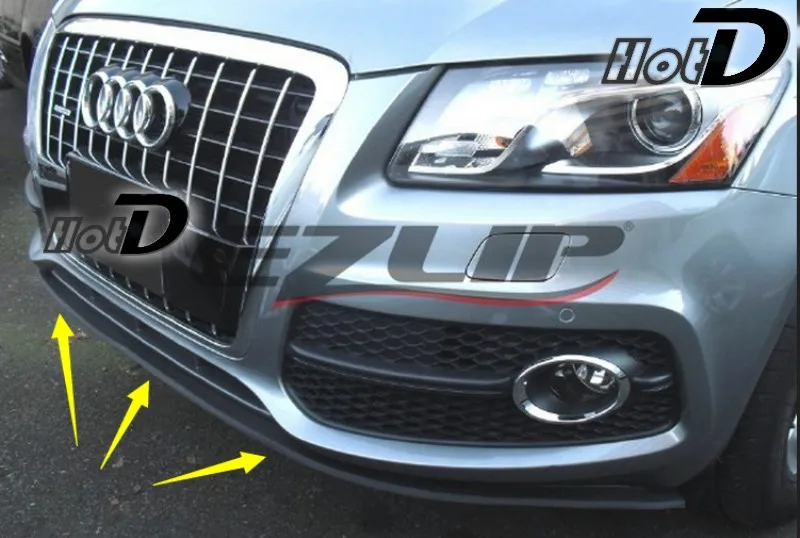 For Audi Q5 2008~2015 Bumper Lip Lips  Top Gear Shop Spoiler For Car Tuning  TOPGEAR Body Kit + Strip 8